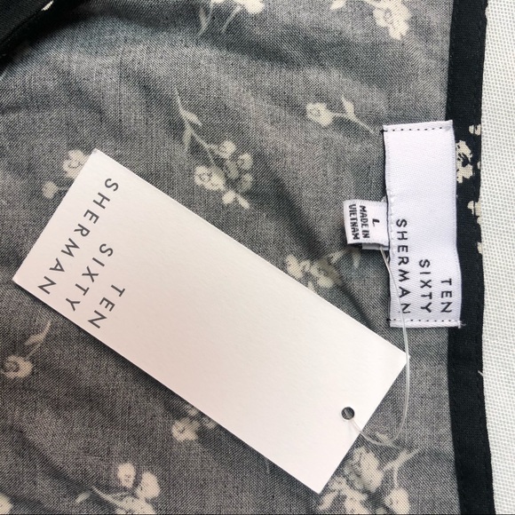 🔥3/$20 TEN SIXTY SHERMAN Button Down Floral Maxi - Picture 7 of 10